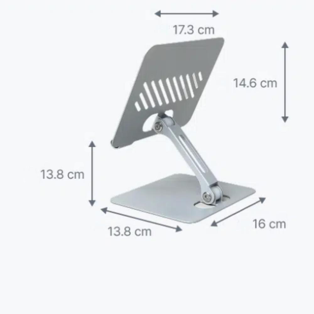 Широкая стальная подставка для планшета 17,3 x 14,6 см