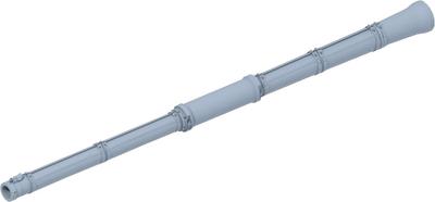 ET Model Масштаб Современная Китайская НОАК 125-мм Гладкоствольная Пушка ZIMI Тигр и Граница Пластиковые Детали Модели 1/35 ZTZ-99A (ZPT-98 L/50) (для моделей,