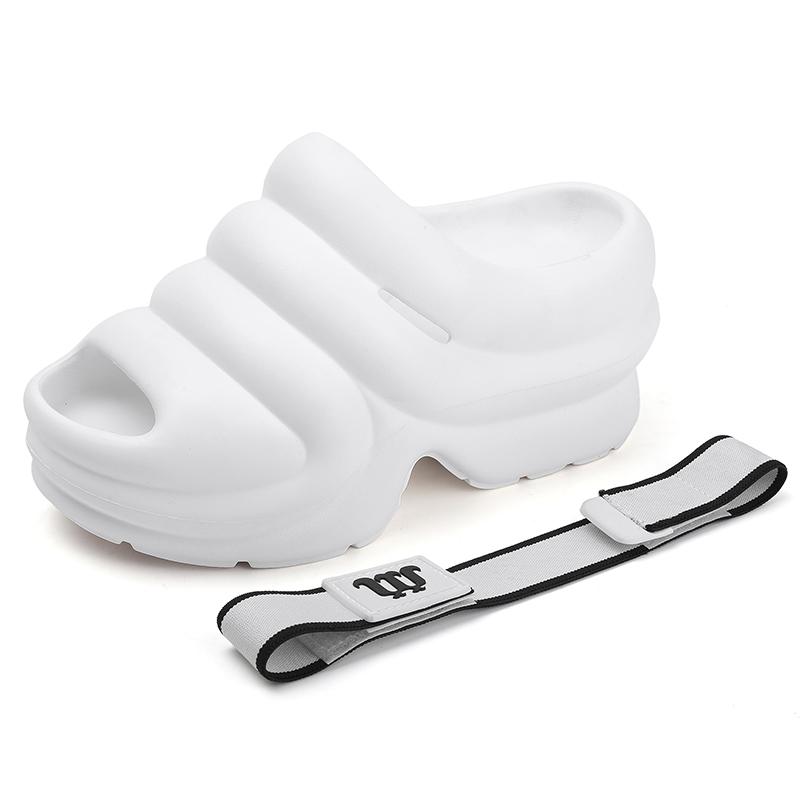 Летние женские сандалии, женские сабо на толстой подошве, мягкая обувь на сухой танкетке из ЭВА, пляжные сандалии, домашние тапочки, размеры 35–41