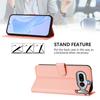 Wallet Case for Phone - Leather/PU, Pink, With Lanyard
