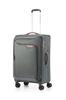 American Tourister APPLITE 4.0 Suitcase, Spinner 71/27, Medium Size, Expandable, Lightweight, 76/85L, 71cm, 2.6kg, Gray Red
