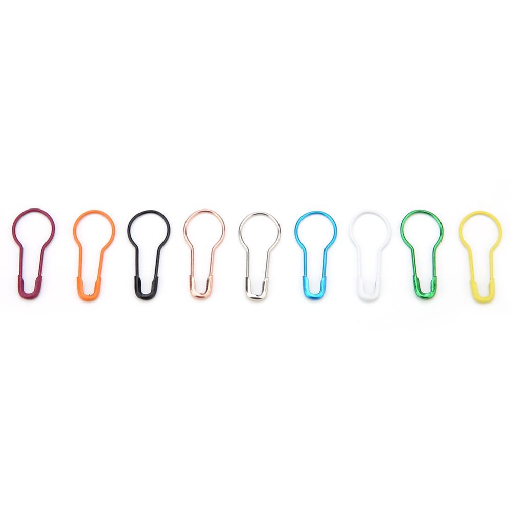 1000pcs 0.87 Inch Safety Pins Mixed Colors Calabash Pins Gourd Shape Pins Sewing Projects
