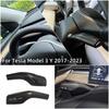 Для Tesla Model 3 Y 17-23 Накладки на рычаг переключения передач и рычаг стеклоочистителя из АБС-пластика под углеволокно 2 шт.