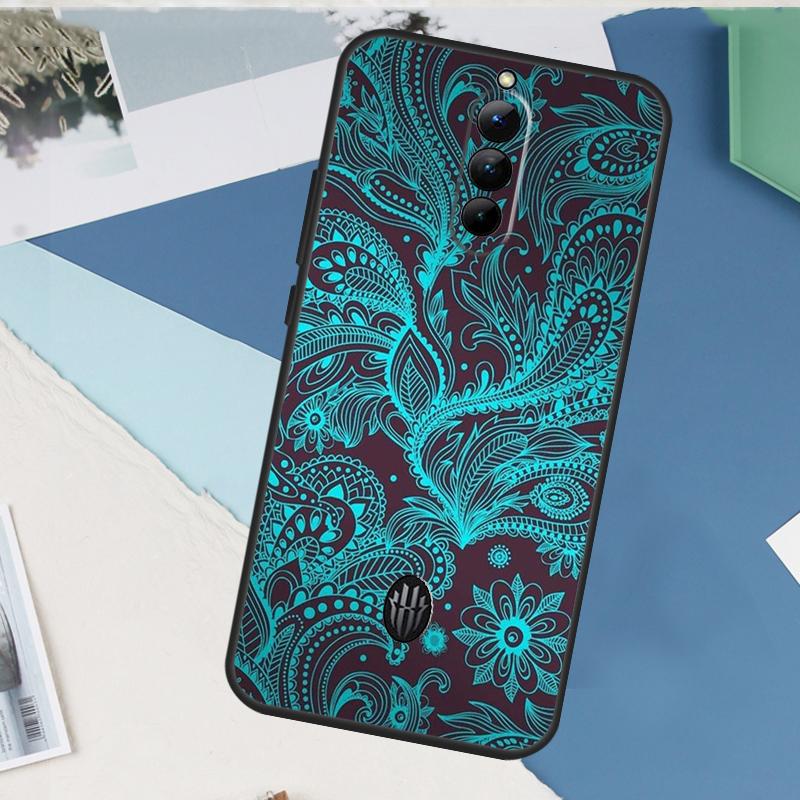 Чехол с узором пейсли для ZTE Nubia Red Magic 9 10 11 8 8S 9S 10S Pro Plus 6 7 6S 7S Pro 5G 6R 10 Air
