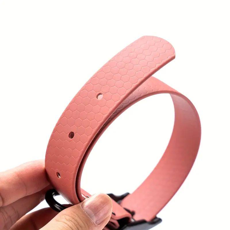 Новая Мода Ошейник для Домашнего Пита Высокого Качества ПВХ Водонепроницаемый Тренировочный Ошейник Грязеотталкивающий Легко Чистить для Маленьких Средних Больших Собак