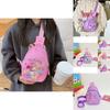 Charming Cute Patterned Chest Bag For Children Featuring Colorful Characters And Durable Fabric
