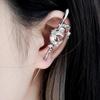 Temperament Geometric Four-Pointed Star Earrings Metal Piercing Ear Bridge Handmade Lightweight Pendants  Jewelry