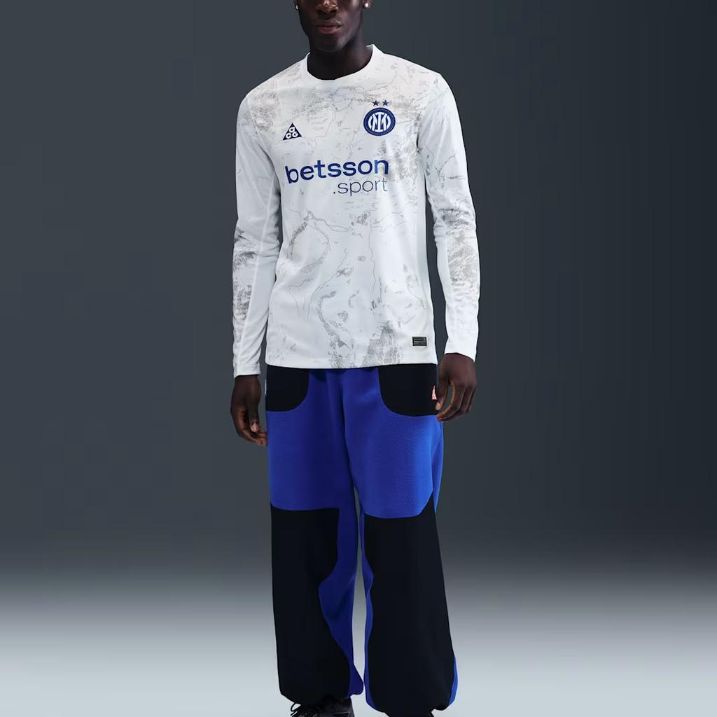 Nike Футбольная футболка мужская Inter Milan ACG Dri-FIT Replica 2026 Вратарь SE С круглым вырезом С длинным рукавом tops IB3145-100