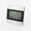 Электронные метеорологические часы Измерение температуры в помещении Настольные часы Часы с прогнозом погоды Температура и влажность Часы с алюминиевой поверхностью