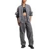 adidas Originals ADILENIUM ТОП с длинным рукавом Куртка Женская Серая JM9264
