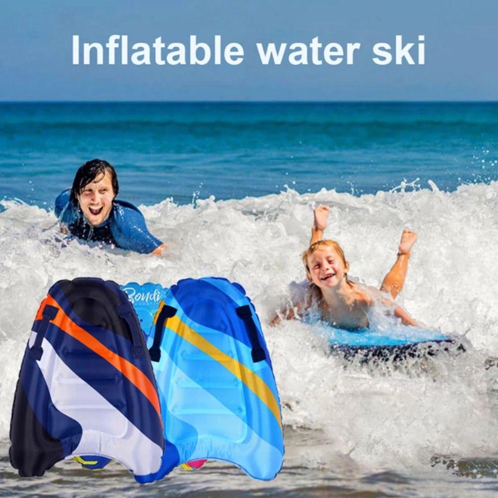 Легкая надувная доска для серфинга Складная доска для серфинга и бодиборда Плавающий игрушечный плавучий серфборд Бассейн