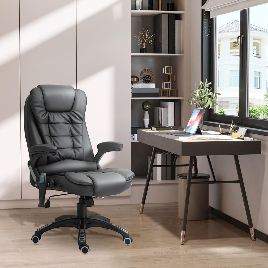 6-Point Massage Office Chair with Seat Heated for Home Office