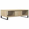 VidaXL Coffee Table Sonoma Oak 104x60x35 Cm Engineered Wood 827095