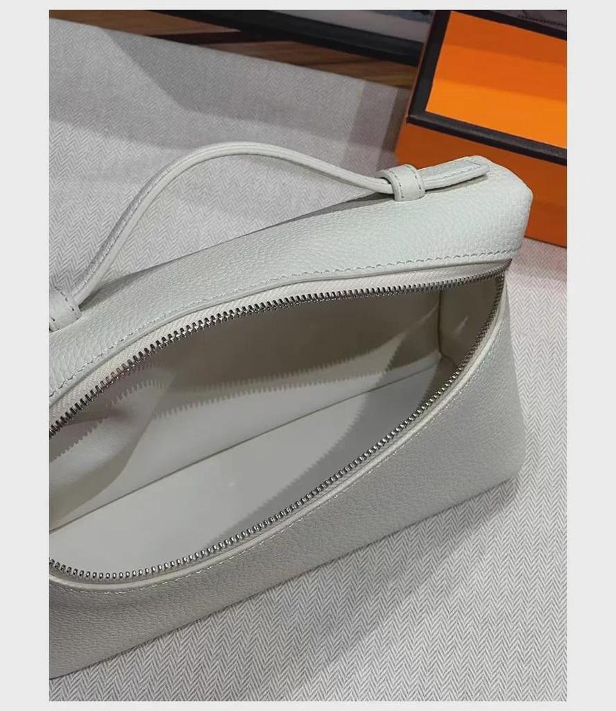 2024 женская сумка через плечо и на плечо из натуральной кожи с зернистой кожей личи - модная сумка и косметичка