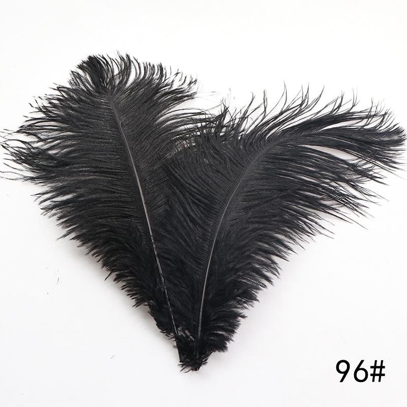 Высококачественные перья страуса 35-40 см разноцветные декоративные перья, перья для сценического оформления и цветочных композиций