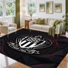 OGC Nice FC Design Crystal Velvet Rug Soft Decorative Mat for Bedroom Entrance