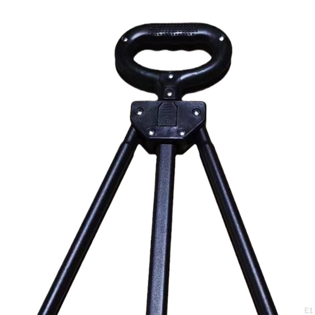 Folding Wagon Push Handle Trolley Stroller Extendable Detachable Adjustable Foldable