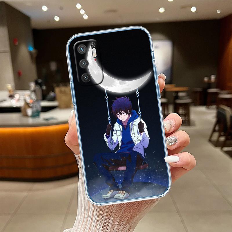 NH11 Blue Exorcist Phone Case for Motorola Moto E13 E15 E20 E22 E22I E22S E30 E32 E40 E7 E7I G Plus Power Play Stylus G22 G14