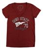 J. Америка Юниорс Огайо Стэйт Баккайс '70 Футболка Новая M