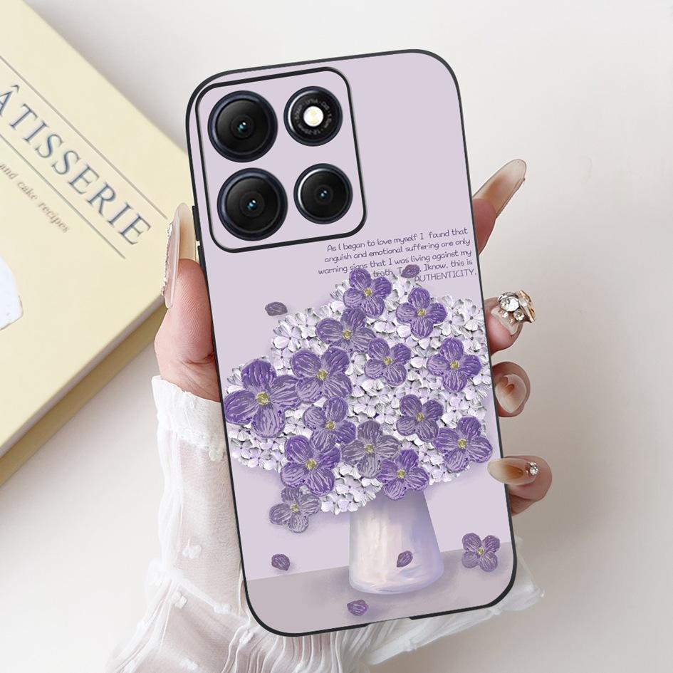 Ударопрочный чехол для Motorola Moto G86 Power Case Милый мультяшный кролик Мягкий силиконовый чехол для телефона для Moto G56 G 86 G86Power Funda