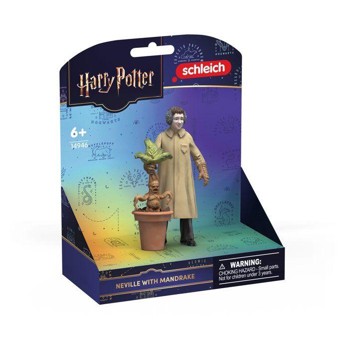 Figurine Neville avec Mandragore - SCHLEICH 14946 - Gamme Harry Potter?