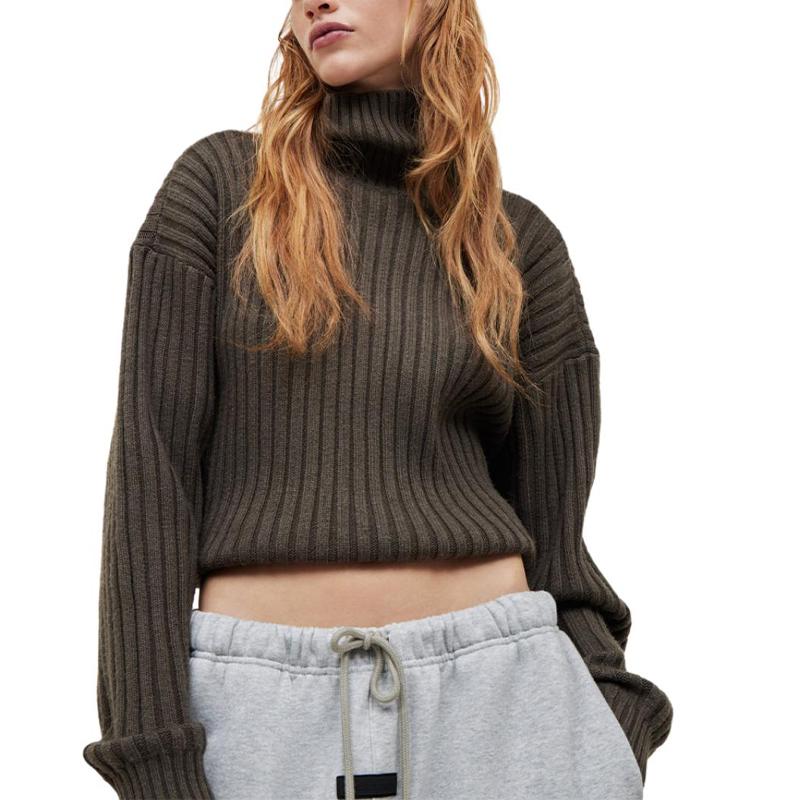 Fear of God Essentials Водолазка Черная Женские Топы 192SP245290FW