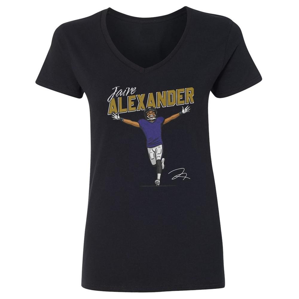 Jaire Alexander Tribute - Baltimore Fans Ladies' V-Neck Tshirt Unisex T-Shirt