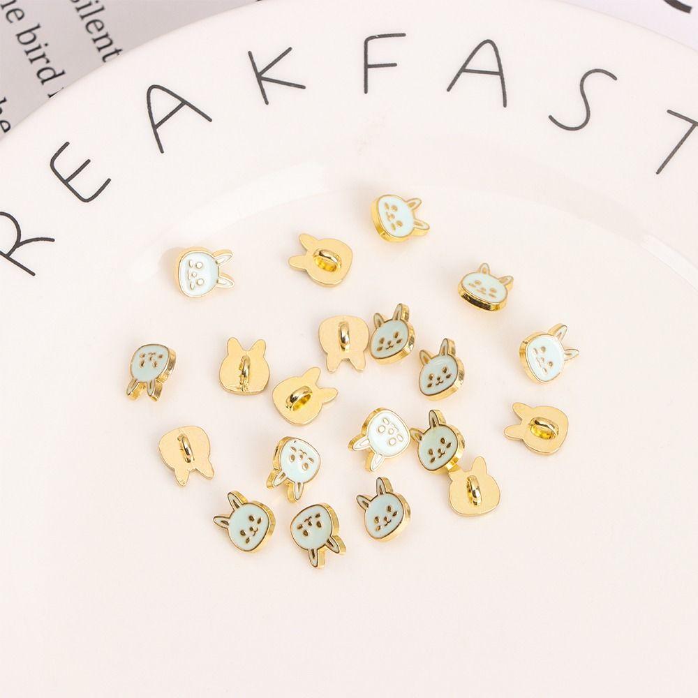 Швейные принадлежности своими руками ультра-маленькая пряжка кукольные пуговицы кролик 1/6 кукольная одежда кукольные пряжки для ремня