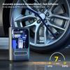 Насос-инфлятор для автомобиля 150 фунтов на квадратный дюйм, портативный электрический насос-компрессор, насос с цифровым дисплеем для мотоциклов, велосипедов, мячей и зарядное устройство для телефона
