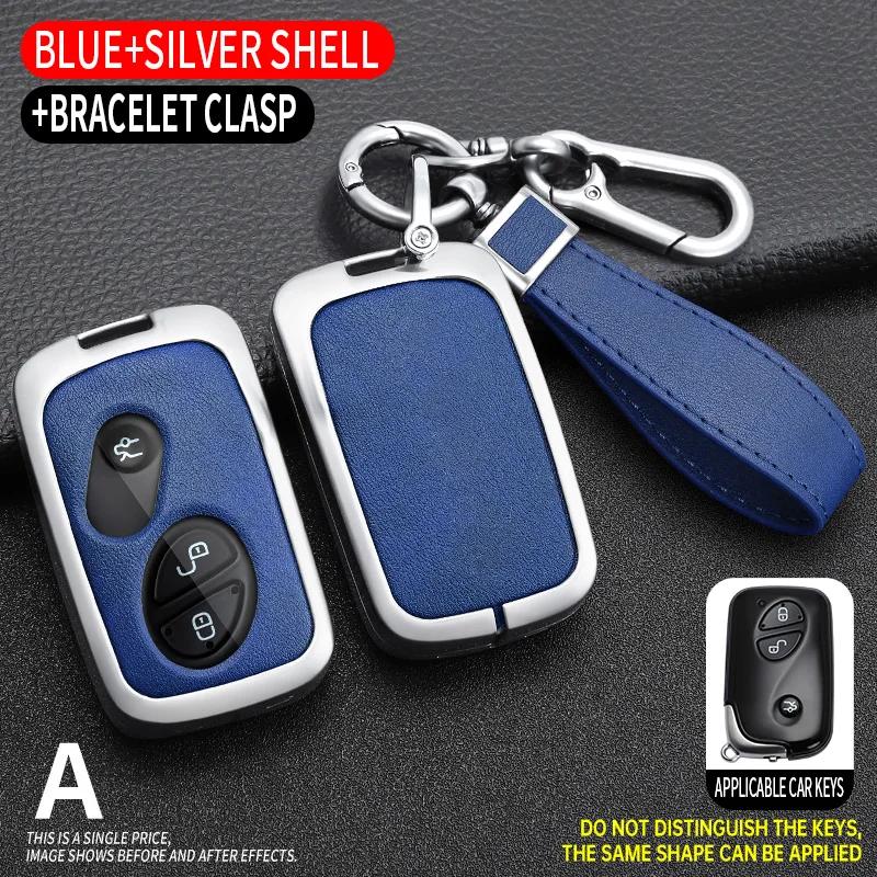 Interior Mouldings Car Key Case Cover Shell Fob for Lexus GX460 RX350 ES350 IS250 GX460 LX570 IS350 GS430 GS300 GS450h