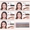 6Pcs Pull Cord Peel-off Eyebrow Pencil Waterproof Sweat-Proof Natural Long Lasting Smudge-proof Women Microblading Brow Pencil
