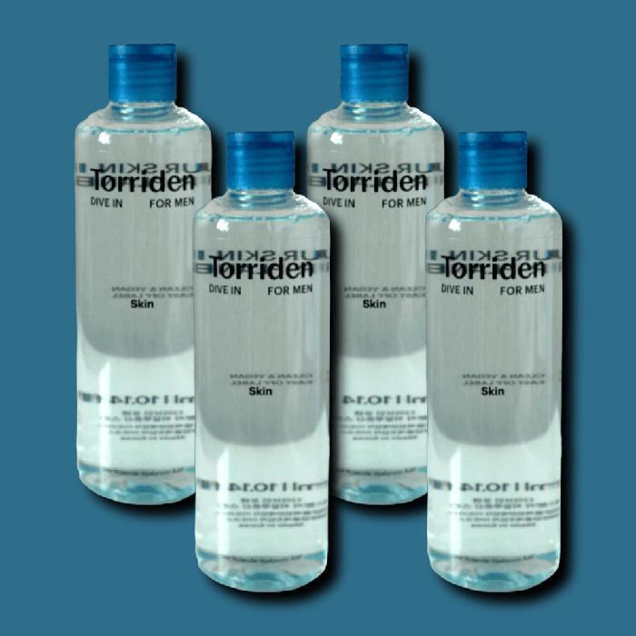 TORRIDEN Dive-in for Men Low Molecular Hyaluronic Acid Skin 300ml x 4 (34443321)