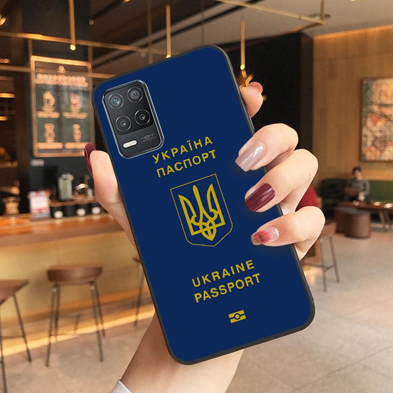 Чехол для телефона с флагом Украины для OPPO Realme GT 2 Pro X2 Pro XT C25S 8 7 6 Pro 6i Realme GT Master C3 C21 C21Y C11 X3 SuperZoom