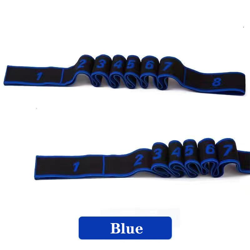 Ремень для йоги, полиэстер, латекс, эластичная лента для латинских танцев, петля для йоги, пилатеса, тренажерный зал, фитнес-упражнения, эспандеры