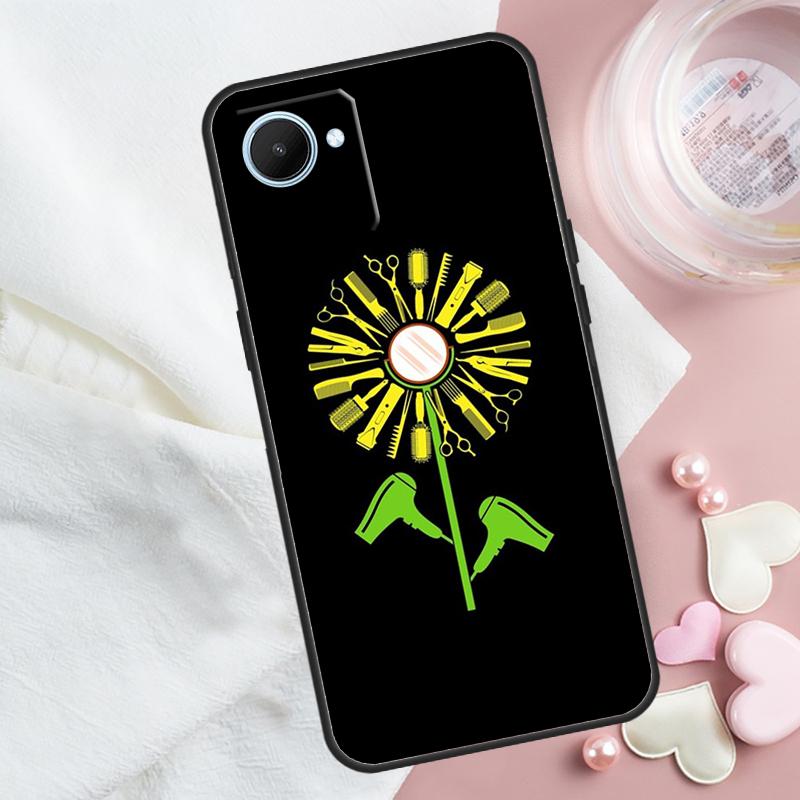 Парикмахерская Салон Парикмахера Для Realme GT 6T 6 5 GT7 Pro C67 C75 C61 C55 C53 C51 C21Y C25S 10 11 12 13 14 Pro Plus Чехол