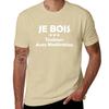 Je Bois Toujours Avec Modération T-Shirt Shirts Graphic Tees Kawaii Clothes Korean Fashion Sweat Men's Clothing
