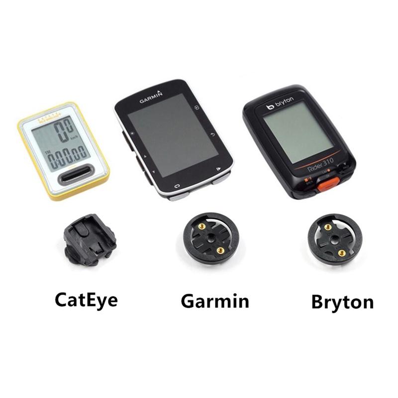 Short Version Bicycle Computer Mount Full Carbon 3K Road MTB Handlebar Mount Holder Support For Cateye Bryton IGpsport Blackbird