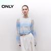 ONLY Women's Loose Fit Hollow-Out Gradient Knit Sweater