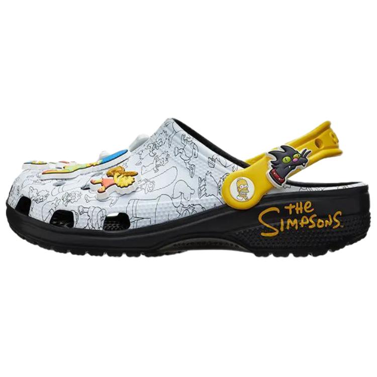 The Simpsons x Crocs Classic Clog Заставка Унисекс Кроссовки Белый Мульти 211106-90H