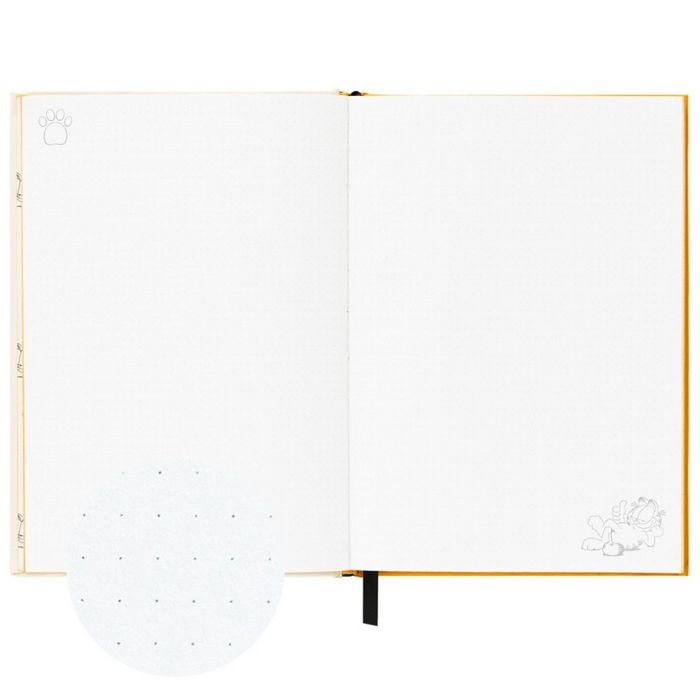 Cahiers, carnets de notes - Carnet de notes Erik, Garfield I'll rise but I won't shine (14,8x21cm)