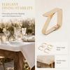 4 PCS Stainless Steel Tablecloth Clips Gold Table Cover Holders  Home Kitchen