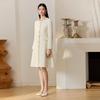 Women's Elegant Long-Sleeve Dress