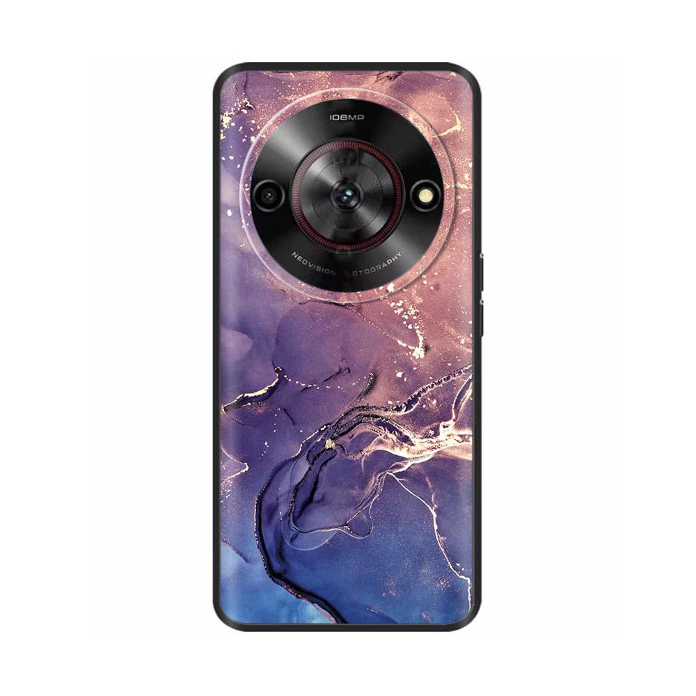 Крашеный Чехол Для ZTE Blade A75 5G Чехол Мягкий Силикон Fundas Ударопрочный Корпус Задняя Крышка Для ZTE Blade A75 5G 4G Чехлы Бампер
