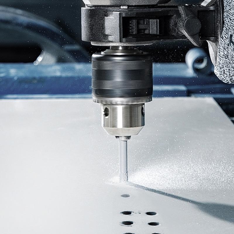 Прецизионное ступенчатое сверло, несколько размеров, спиральная канавка, для металлообработки, алюминия, нержавеющей стали, с шестигранным хвостовиком 1/4"