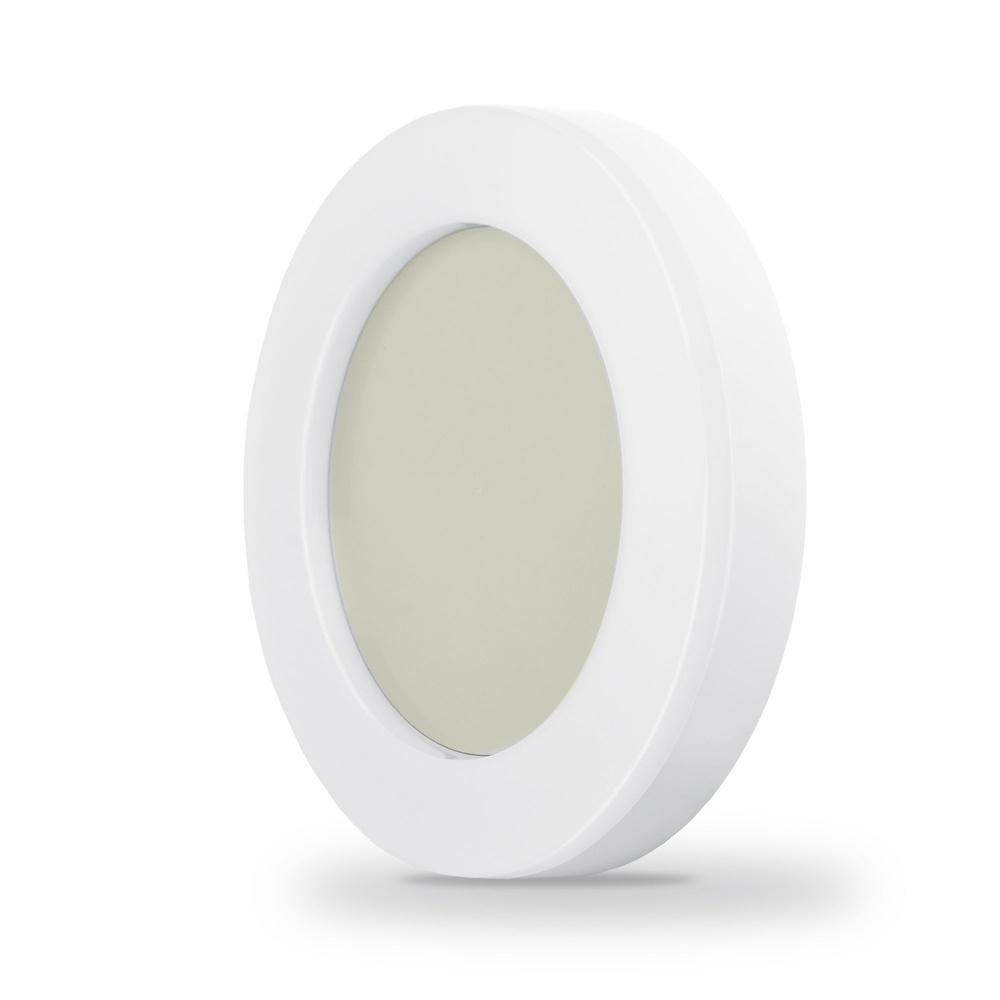 Lampa ścienno-sufitowa zewnętrzna 32 cm led 24w biała ip65 lena videx