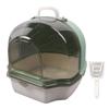 Закрытый кошачий туалет с двойными дверцами, большое пространство, защита от брызг, удаление запахов, портативный кошачий туалет