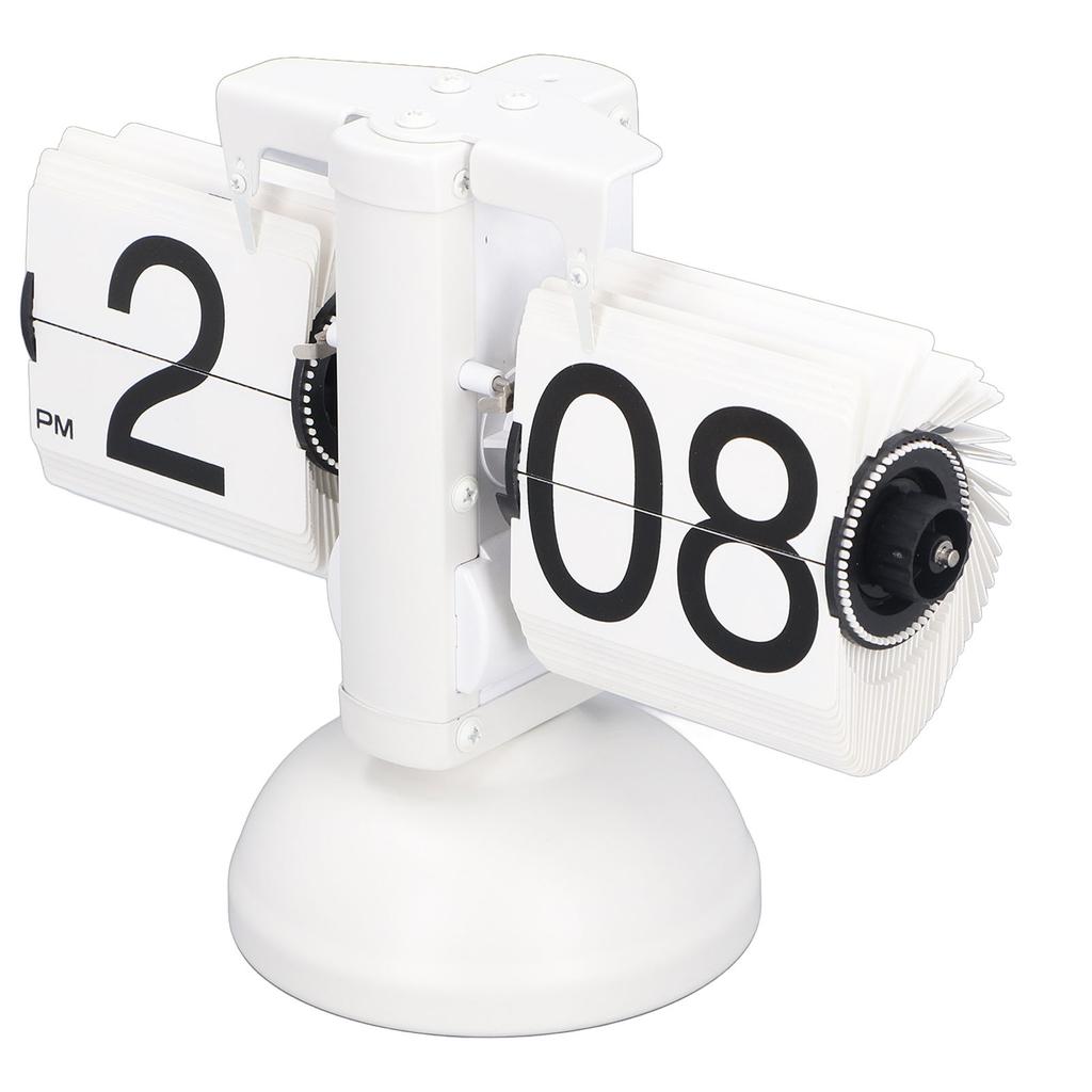 Цифровые откидные часы с питанием от батареи, встроенные часы с шестеренчатым механизмом, механические, автоматические, страница