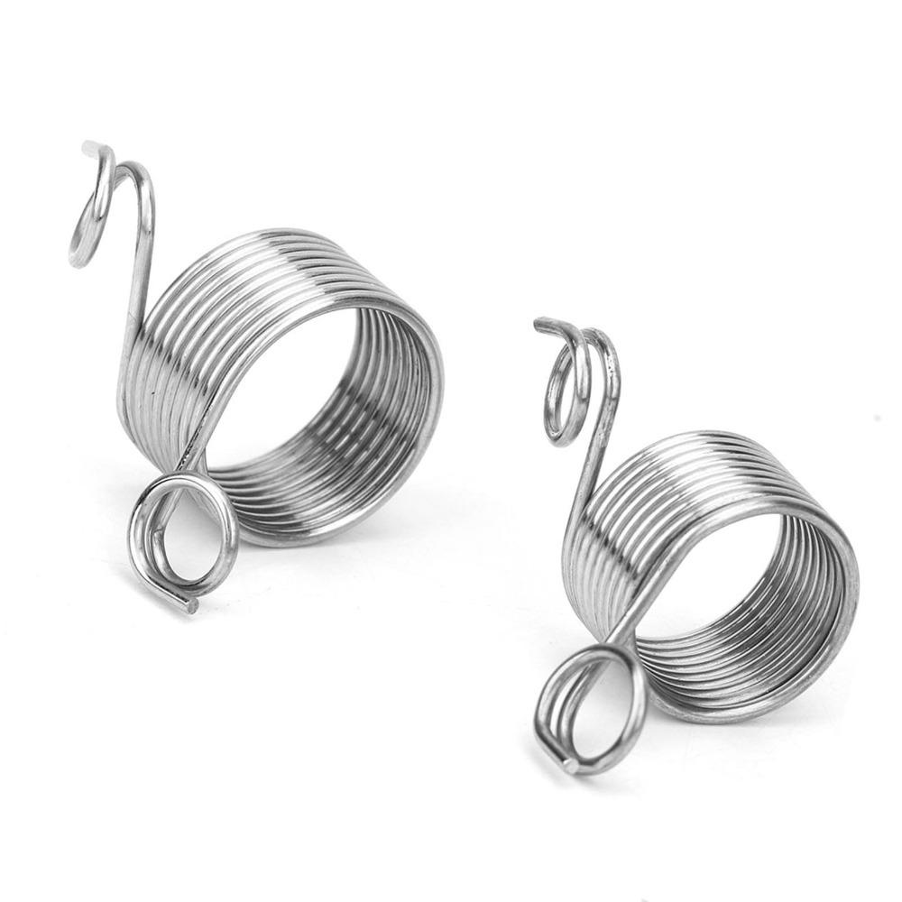 20Pcs Finger Wear Design Yarn Guide Rings Stainless Steel Knitting Tools For Knitting Crafts