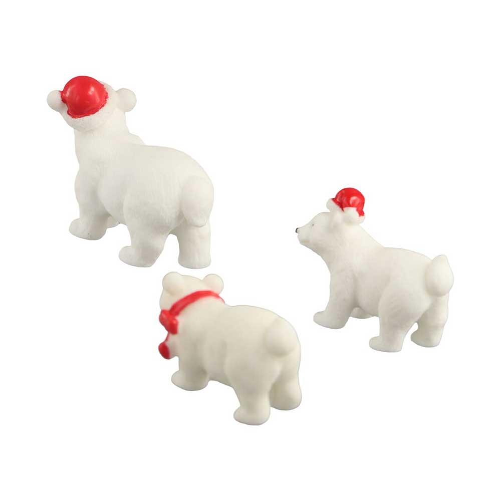 Craft Home Decoration Garden Decor Christmas Ornament DIY Accessories Polar Bear Figurines