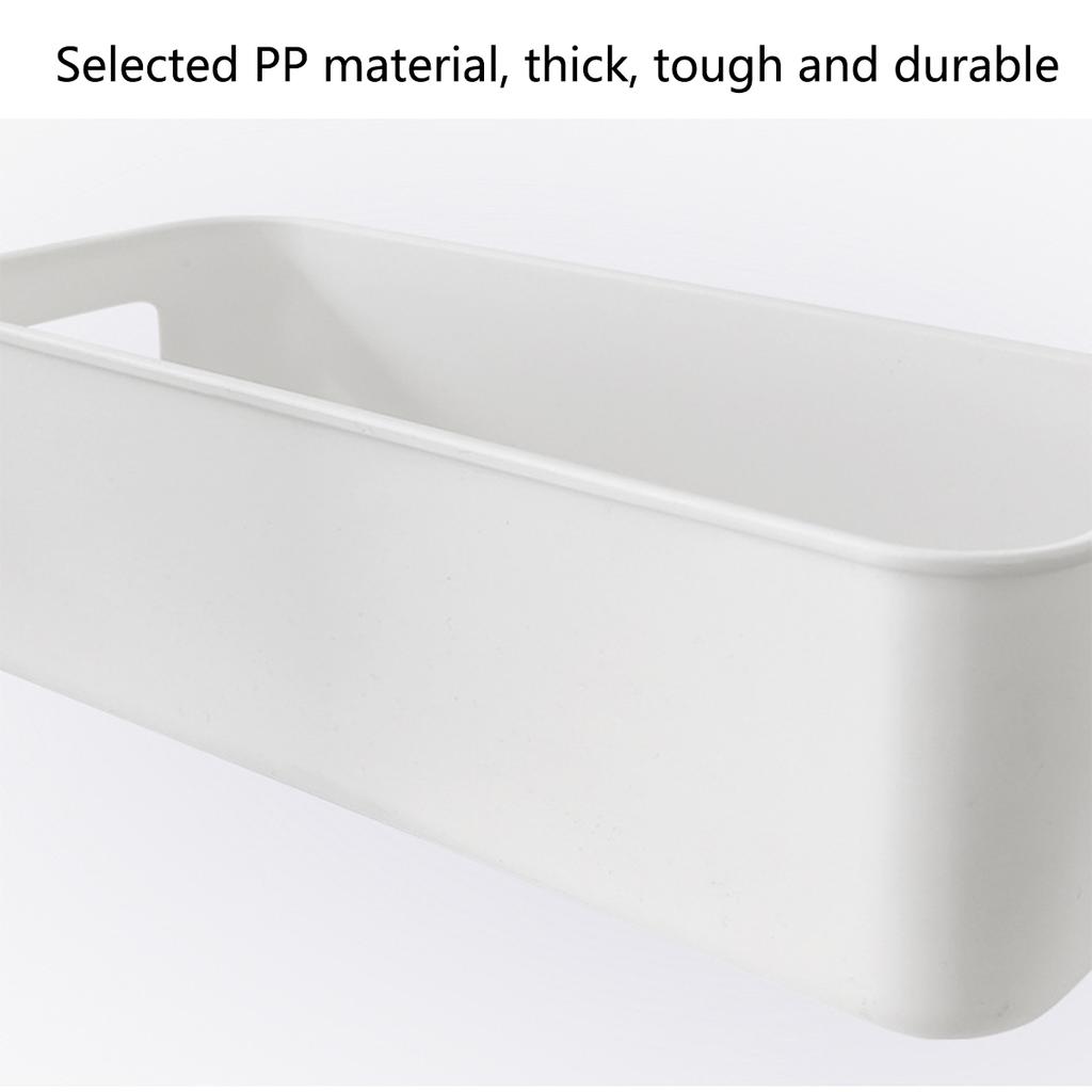 10pcs Multifunctional Sundry Storage Box Plastic Durable Large Capacity Desktop Storage Box Underwear Storage